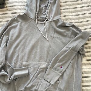 Champion Light Gray Men's Hoodie